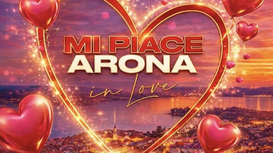 Arona: kiss corner, area lucchetti e musica per San Valentino